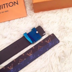 Riproduzione Fedele Cintura Initiales 40mm Monogram Blue MP033S imitazioni Replica Alta Qualità Cintura Initiales 40mm Monogram Blue MP033S