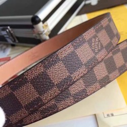 Riproduzione Fedele Cintura Mini 25MM Damier Ebene M9744V imitazioni Replica Alta Qualità Cintura Mini 25MM Damier Ebene M9744V