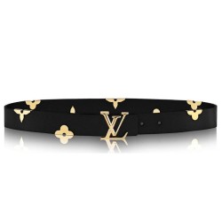 Replica Alta Qualità Pari all'originale replica Iconic Metallic Flowers 30mm Belt M9310U
