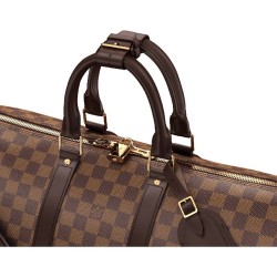 Riproduzione Fedele Keepall Bandoulière 45 Damier Ebene N41428 imitazioni Replica Alta Qualità Keepall Bandoulière 45 Damier Ebene N41428