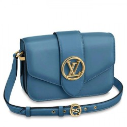 LV Pont 9 Borse Replica M55947 Blu