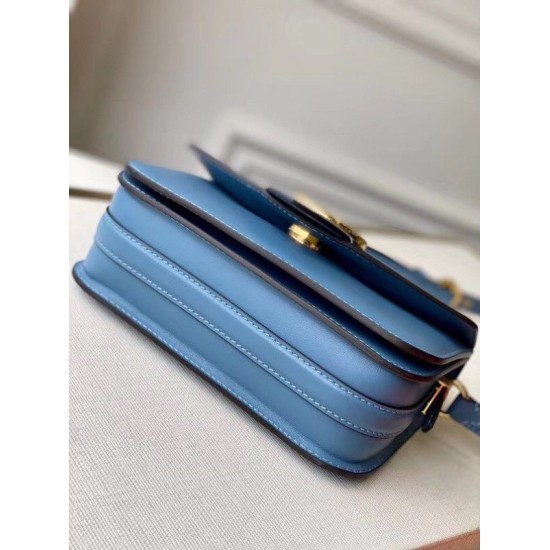 Cloni Firmate LV Pont 9 Borse Replica M55947 Blu imitazioni