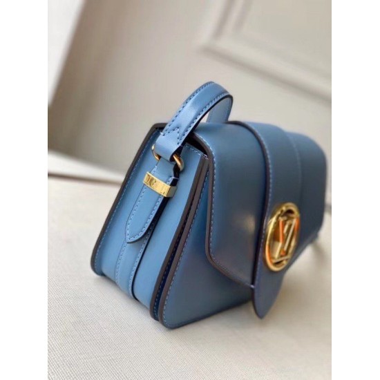 Cloni Firmate LV Pont 9 Borse Replica M55947 Blu imitazioni