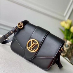 Cloni Firmate LV Pont 9 Borse Imitazioni M55948 Nero imitazioni