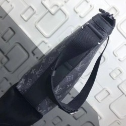 Riproduzione Fedele Borse Odyssey Messenger MM Monogram Eclipse M44224 imitazioni Replica Alta Qualità Borse Odyssey Messenger MM Monogram Eclipse M44224