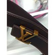 Pari all'originale replica Initiales Belt Utah Pelle M6902Q