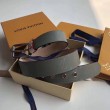 Voyager 35mm Cintura Monogram Titanio MP043U