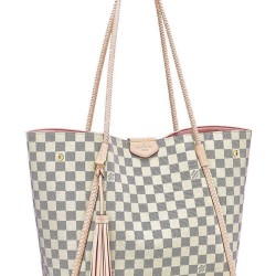 Replica Alta Qualità Propriano Tote Damier Azur N44027 Bianco