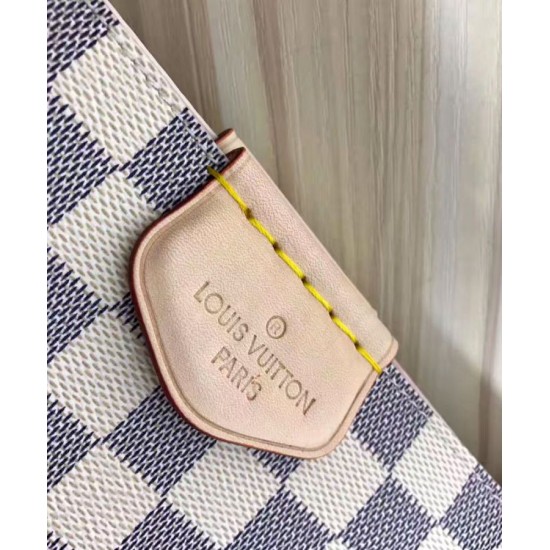 Replica Alta Qualità Propriano Tote Damier Azur N44027 Bianco
