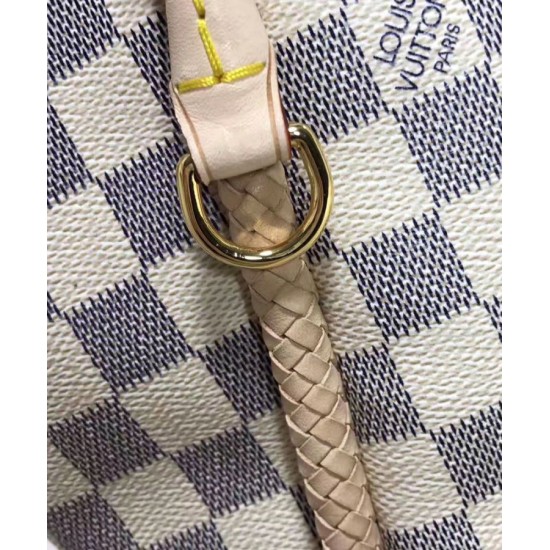 Replica Alta Qualità Propriano Tote Damier Azur N44027 Bianco