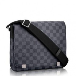 Borse District PM Damier Graphite N41028