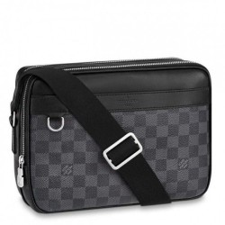 Trocadero Messenger NM PM Damier Graphite N40087