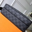 Trocadero Messenger NM PM Damier Graphite N40087