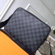 Trocadero Messenger NM PM Damier Graphite N40087