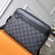 Trocadero Messenger NM PM Damier Graphite N40087