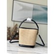 Borsa a secchiello LV Petit Rafia M59961