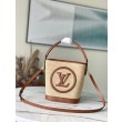 Borsa a secchiello LV Petit Rafia M59962