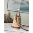 Borsa a secchiello LV Petit Rafia M59962
