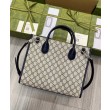 Borse Imitazioni Gucci Small Tote Con Incastro G 659983 Blu Scuro