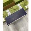Borse Imitazioni Gucci Small Tote Con Incastro G 659983 Blu Scuro