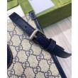 Borse Imitazioni Gucci Small Tote Con Incastro G 659983 Blu Scuro