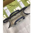 Borse Imitazioni Gucci Small Tote Con Incastro G 659983 Blu Scuro