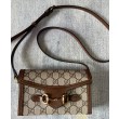 Replica Perfetta mini Gucci Horsebit 1955 699296 Marrone