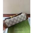 Replica Perfetta mini Gucci Horsebit 1955 699296 Marrone