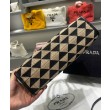 Borsa Prada Small Symbole Tessuto Jacquard Nera