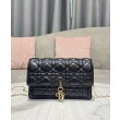Christian Dior Borse Firmate Replica a tracolla Lady Dior nera