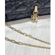 Christian Dior Borse Firmate Replica a tracolla Lady Dior nera