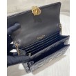 Christian Dior Borse Firmate Replica a tracolla Lady Dior nera