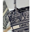 Christian Dior Imitazioni borse griffate piccola Dior Book Tote blu scuro