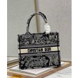 Christian Dior Imitazioni borse griffate piccola Dior Book Tote blu scuro