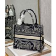 Christian Dior Imitazioni borse griffate piccola Dior Book Tote blu scuro
