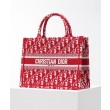 Christian Dior Borsa piccola Dior Book Tote rossa