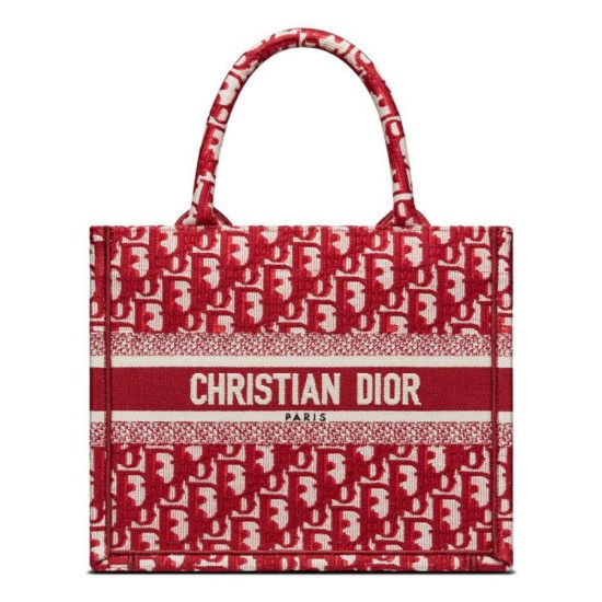 Christian Dior Borsa piccola Dior Book Tote rossa