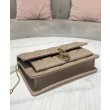 Christian Dior Lady Dior Chain Pouch Albicocca