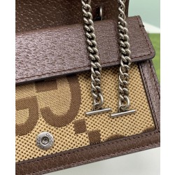 Gucci Dionysus Jumbo GG Super Mini Borse Firmate Replica 476432 Marrone