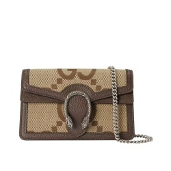 Gucci Dionysus Jumbo GG Super Mini Borse Firmate Replica 476432 Marrone