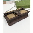 Gucci Dionysus Jumbo GG Super Mini Borse Firmate Replica 476432 Marrone