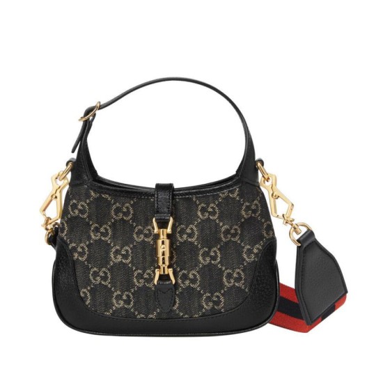 Gucci Jackie 1961 Mini Borse Imitazioni A Tracolla 685127 Nera