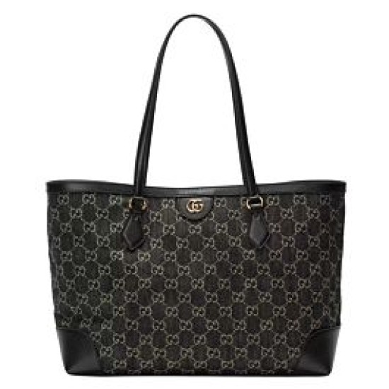Gucci Ophidia Tote Media Con Web 631685 Nero