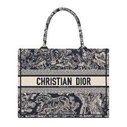Christian Dior Replica Perfetta a libro media Dior blu scuro