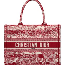 Christian Dior Borsa media a libro rossa