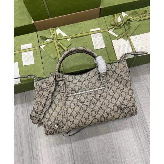 Gucci The Hacker Project Borse Imitazioni Medio Neo Classica 681695 Caffè