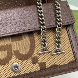 Gucci Dionysus Jumbo GG Super Mini Borse Firmate Replica 476432 Marrone