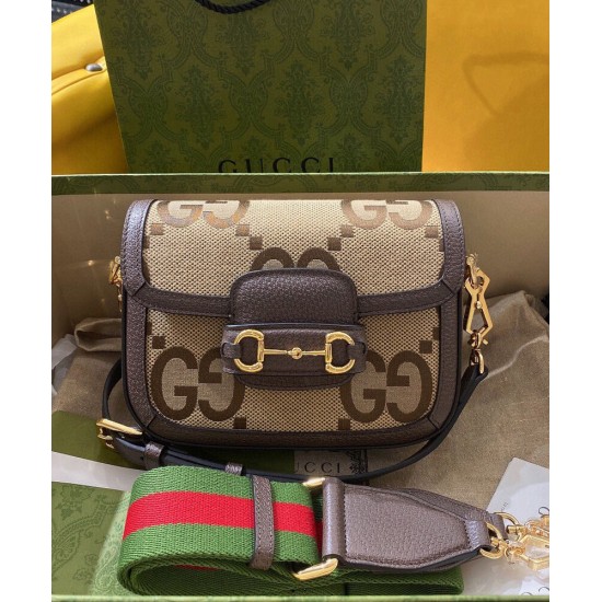 Borse Replica mini GG jumbo Gucci Horsebit 1955 658574 Marrone Borse Replica mini GG jumbo Gucci Horsebit 1955 658574 Marrone