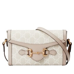 Imitazione Borse Replica mini Gucci Horsebit 1955 699296 Crema
