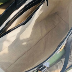 Gucci Ophidia Tote Media Con Web 631685 Nero